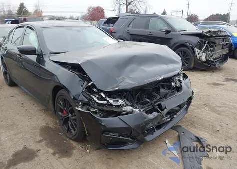 2022 BMW 540 I xDrive из США, поврежденный, VIN WBA73BJ0XNWX74211